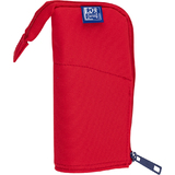 Oxford schlamper-etui "Stand-Up", Polyester, rot