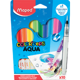 Maped aquarellstift COLOR'PEPS AQUA, 10er Kartonetui