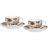 Ritzenhoff & breker Cappuccino-Set CREMA, 4-teilig