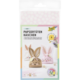 folia Papiertten-Set "Hschen SWEET", farbig sortiert