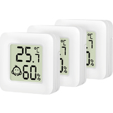 LogiLink Thermo-Hygrometer-Set, wei, 3er Set