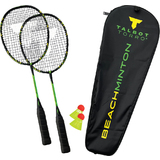 TALBOT torro Beachminton Set, Farbe: schwarz-neongrn