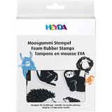 HEYDA moosgummi Stempel-Set "Tiere"