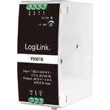 LogiLink Hutschienen-Netzteil, 240 Watt, 48 Volt, wei