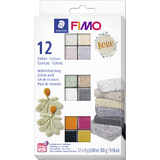 FIMO effect Modelliermasse-Set "Boho Colours", 12er Set
