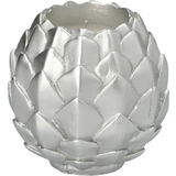 PAPSTAR kugelkerze "Pine Cone", silber