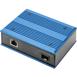 DIGITUS industrial Gigabit ethernet PoE+ Medienkonverter