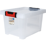 EDA aufbewahrungsbox CLiPSTOCK, 15 Liter, PP, transparent
