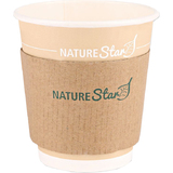 NATURE star Bechermanschette, aus Pappe, fr 200 ml Becher