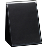 rillstab Tisch-Flipchart, a4 hoch, schwarz, inkl. 20 Hllen