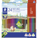 STAEDTLER dreikant-buntstift Noris colour, 18 + 6 Kartonetui