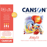 CANSON zeichenpapierblock "Acrylic", 210 x 297 mm, 400 g/qm