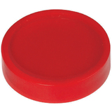 MAUL Industriemagnet, Durchmesser: 29 mm, 1 kg, rot