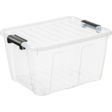 plast team Aufbewahrungsbox home BOX, 30 Liter, transparent