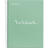 MIQUELRIUS collegeblock "Notebook EMOTIONS", din A4, minze