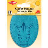 KLEIBER applikation "Zebra", hellblau, 2er Blister