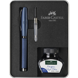 FABER-CASTELL Schreibgerte-Set essentio Aluminium, blau