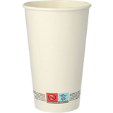 PAPSTAR papp-trinkbecher "pure", 0,4 l, wei