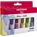 ROYAL talens Acrylfarbe amsterdam Pastell, 6 x 20 ml