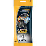 BIC einwegrasierer 4 Flex, fr Mnner, 4er Pack