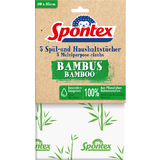 Spontex Spl- und Haushaltstuch Bambus, 5er Pack