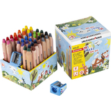 EBERHARD faber Buntstift 3in1 jumbo MINI MAXI, 40er Box