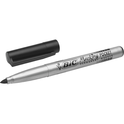 BIC Permanent-Marker Marking POCKET ECOlutions, schwarz