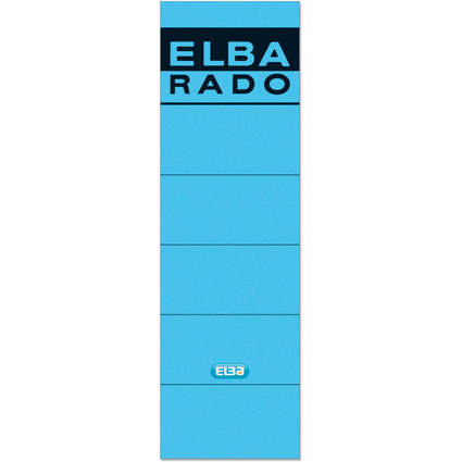 ELBA Ordnerrcken-Etiketten "ELBA RADO" - kurz/breit, blau
