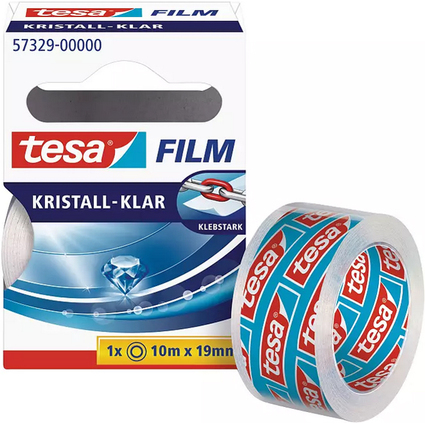 tesa Film, kristall-klar, 19 mm x 10 m