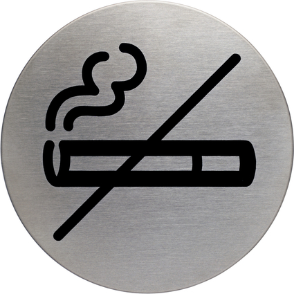 DURABLE Piktogramm "Rauchen-Nein", Durchmesser: 83 mm