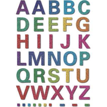 HERMA Buchstaben-Sticker MAGIC, A-Z, Glittery