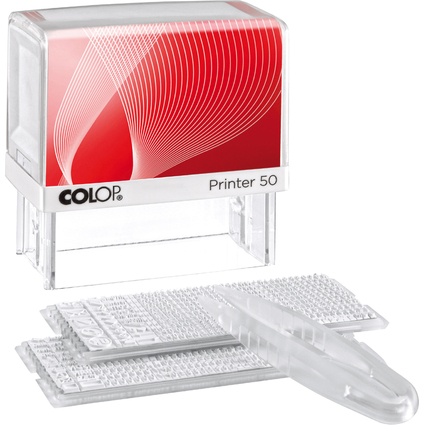 COLOP Textstempelautomat "D-I-Y Sets" Printer 50/2 Set