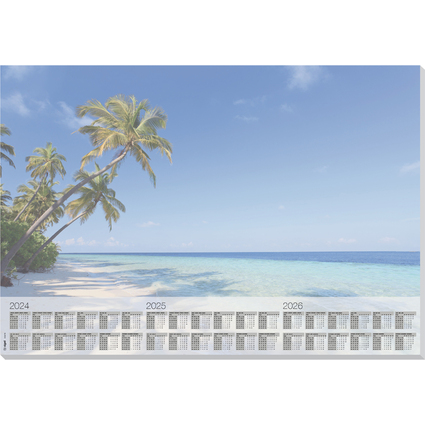 sigel Papier-Schreibunterlage "Beach", 595 x 410 mm