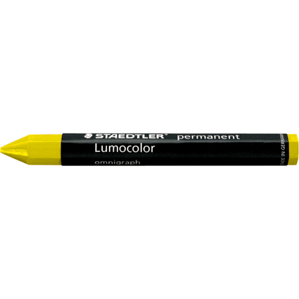 STAEDTLER Signierkreide Lumocolor permanent omnigraph, gelb