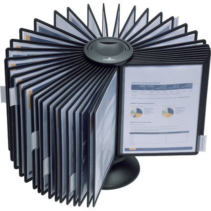 DURABLE Display-System SHERPA carousel 40, Komplett-Set