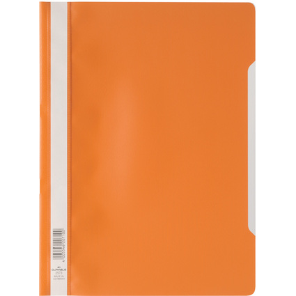 DURABLE Schnellhefter, DIN A4, aus PP-Folie, orange