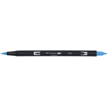 Tombow Doppelfasermaler "ABT DUAL BRUSH PEN", cyan