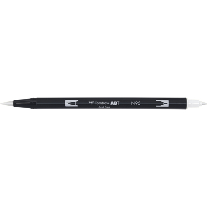 Tombow Doppelfasermaler "ABT DUAL BRUSH PEN", cool grey 1