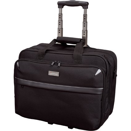 LiGHTPAK Business Notebook-Trolley "XRAY", Nylon, schwarz