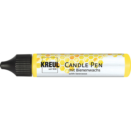 KREUL Candle Pen, gelb, 29 ml