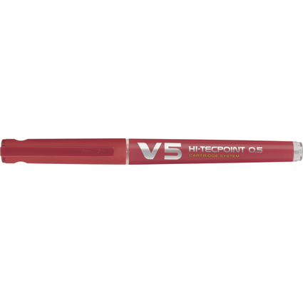 PILOT Tintenroller V5 Hi-Tecpoint, nachfllbar, rot