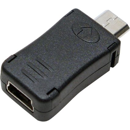 LogiLink USB 2.0 Adapter, Micro USB Stecker - Mini USB