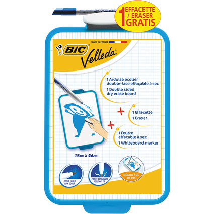 BIC Weiwandtafel Velleda, Mae: (B)190 x (H)260 mm