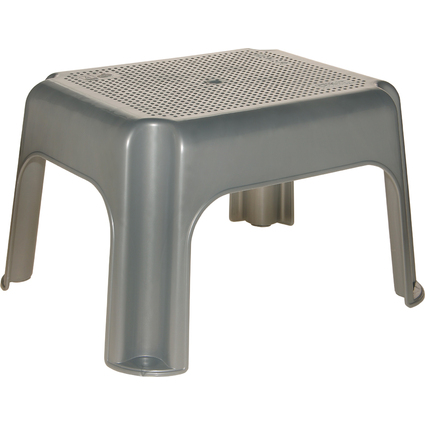 keeeper Tritthocker "tim", Tragkraft: 150 kg, silber-grau