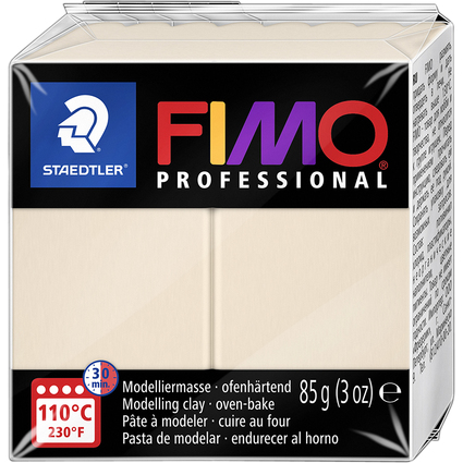 FIMO PROFESSIONAL Modelliermasse, ofenhrtend, orange, 85 g