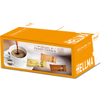 HELLMA Feines Gebck 3er Mix, einzeln verpackt, im Karton