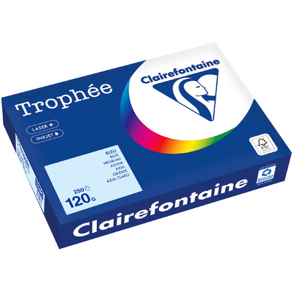 Clairefontaine Multifunktionspapier Trophe, A4, hellblau