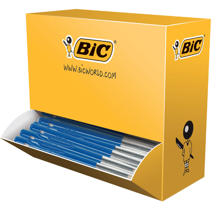 BIC Druckkugelschreiber M10 clic, blau, VALUE PACK