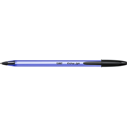 BIC Kugelschreiber Cristal Soft, Strichfarbe: schwarz
