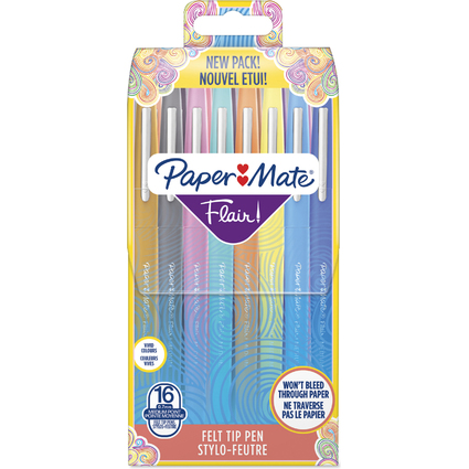 Paper:Mate Faserschreiber Flair Original, 16er Etui